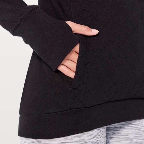 NWT lululemon forever warm pullover Black Size 2 - Picture 4 of 5